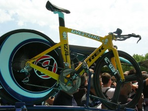 Lance's time-trial bike